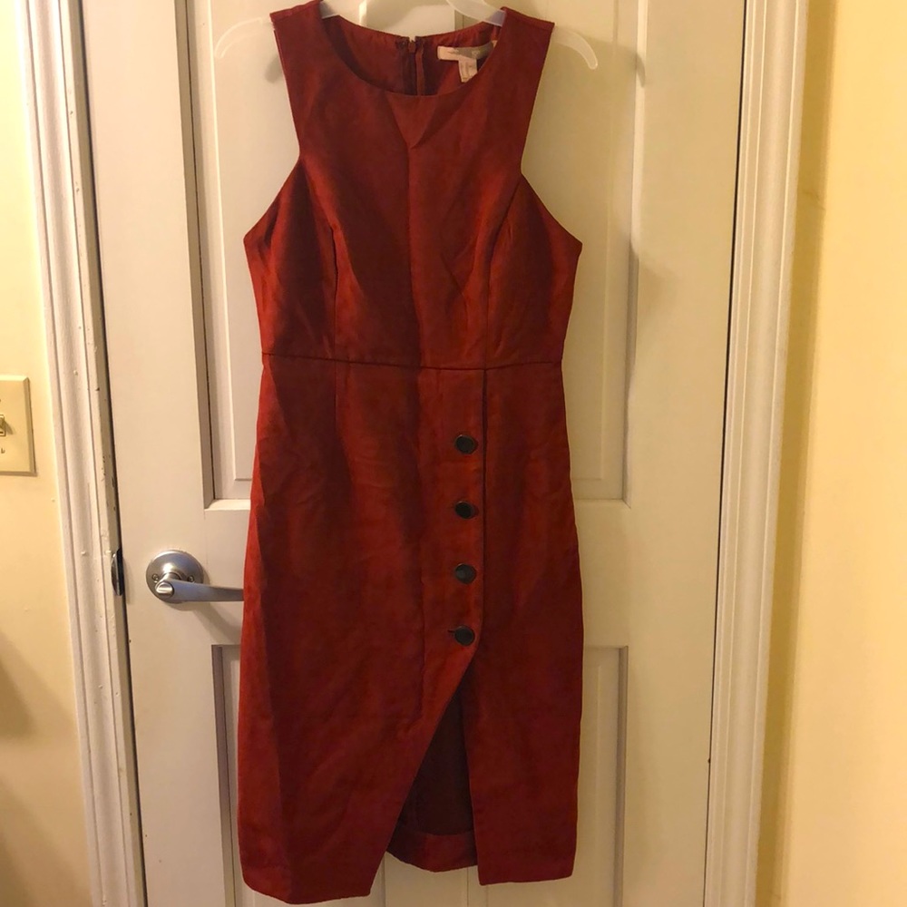 Forever 21 contemporary suede dress